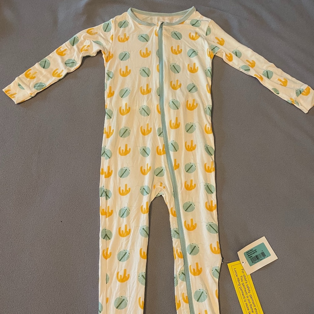 Print Coverall with Zipper (4T)